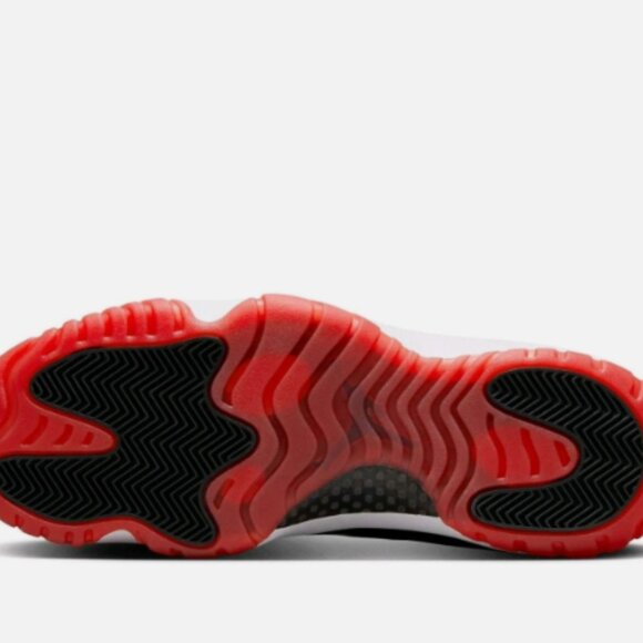Nike Air Jordan 11 Low Men's Bred Black/Red FV5104-006 "MULTIPLE SIZE" - Picture 6 of 8